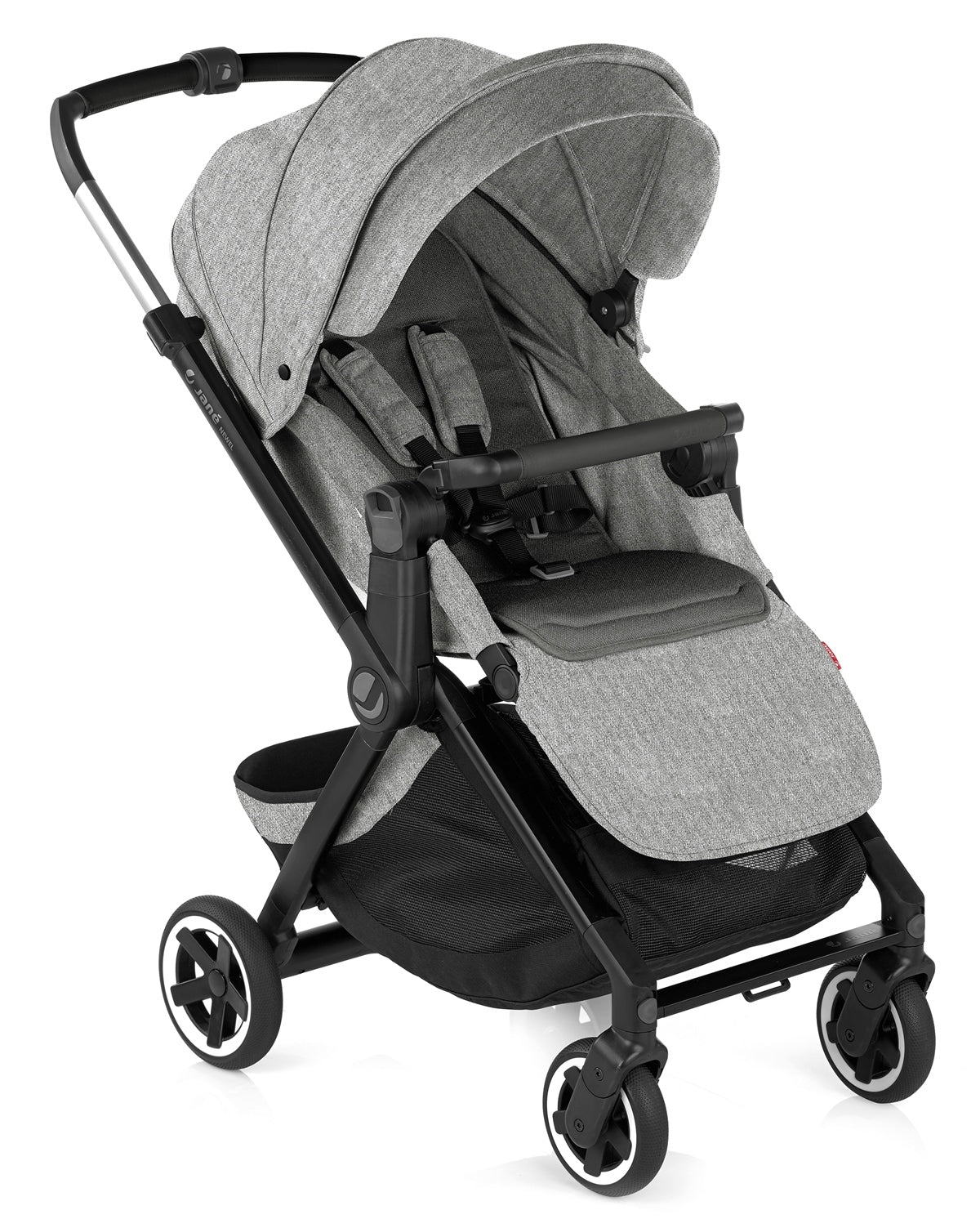 Jane Newel + Matrix Light 2 Premium Travel System & Starter Nursery Bundle, Dim Grey