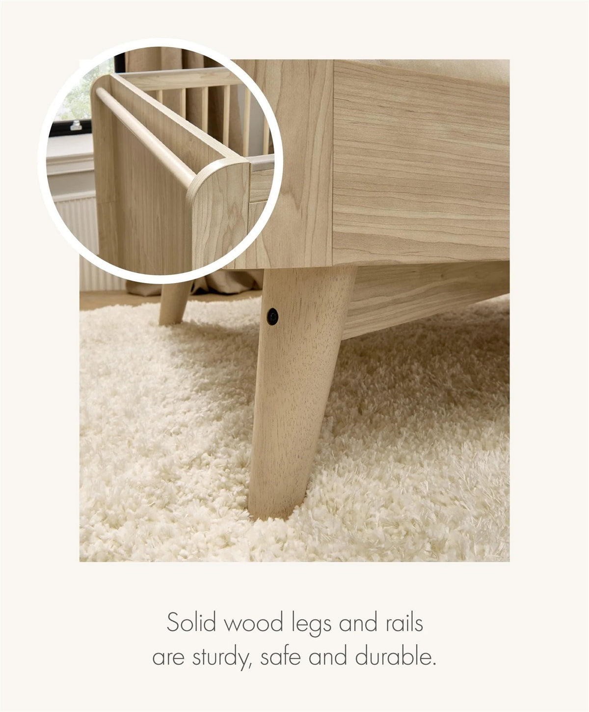 Mamas & Papas Coxley 3 Piece Furniture Set (Cot Bed, Dresser Changer & Wardrobe)