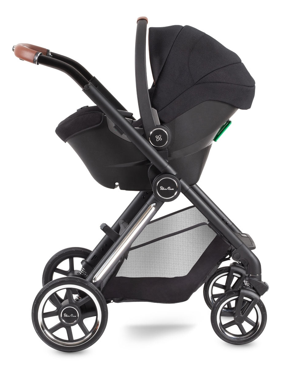 Silver Cross Reef + First Bed Folding Carrycot & Dream i-Size Ultimate Pack Bundle