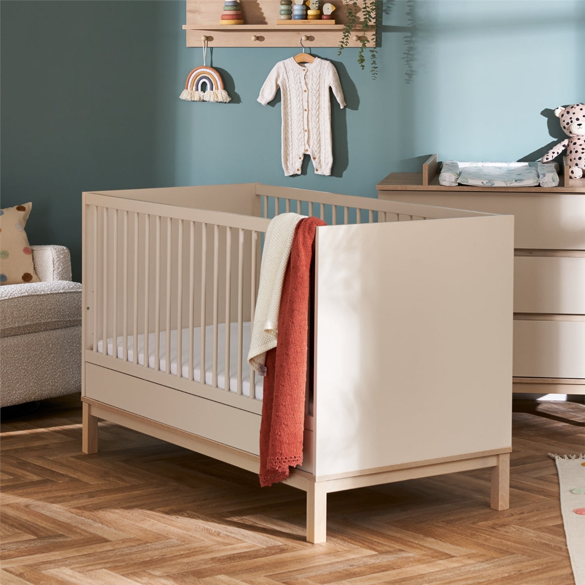 OBaby Astrid Mini Cot Bed