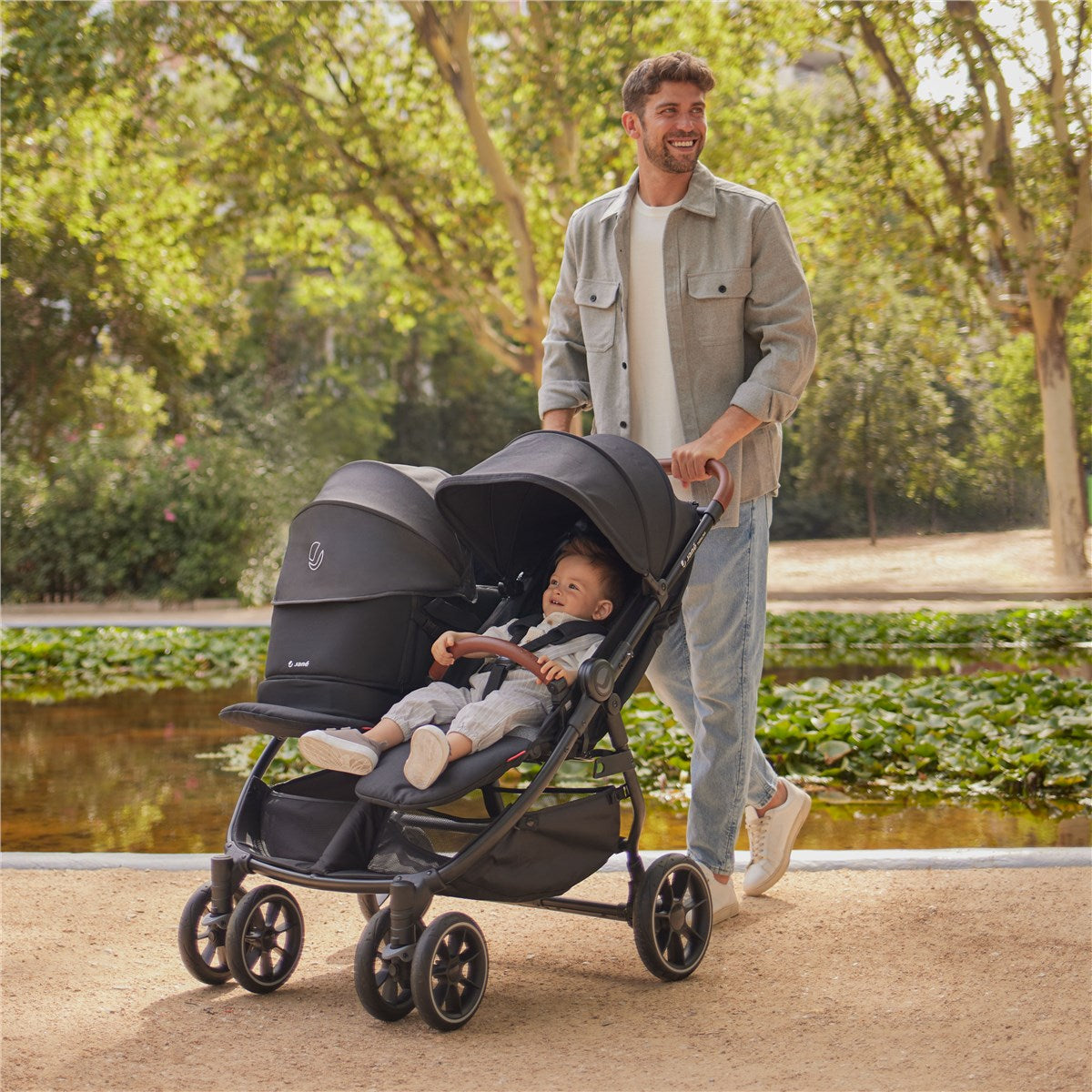Jane Twinlink Pram & Pushchair for Twins