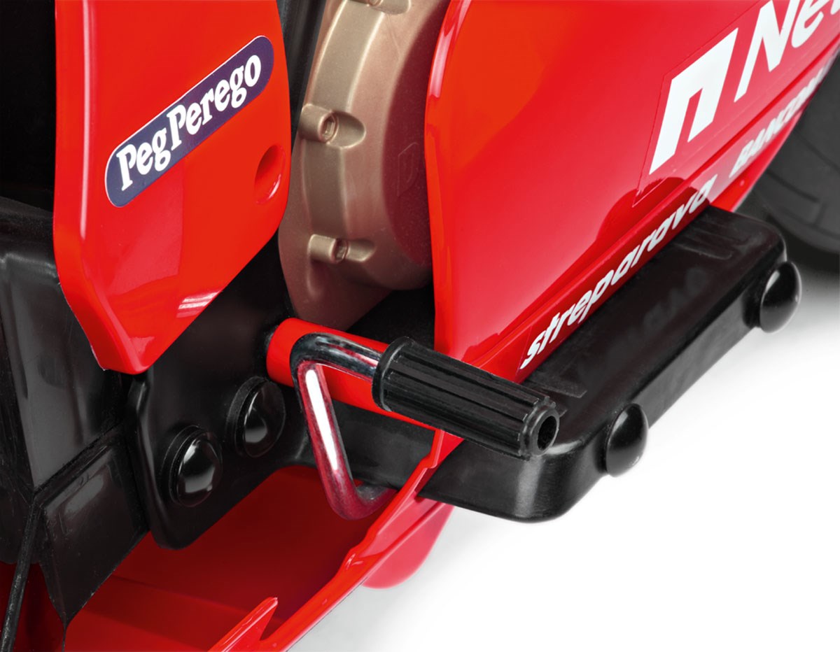 Peg Perego Ducati Desmosedici GP 12volt Motorbike with Stabilisers, 3+ years