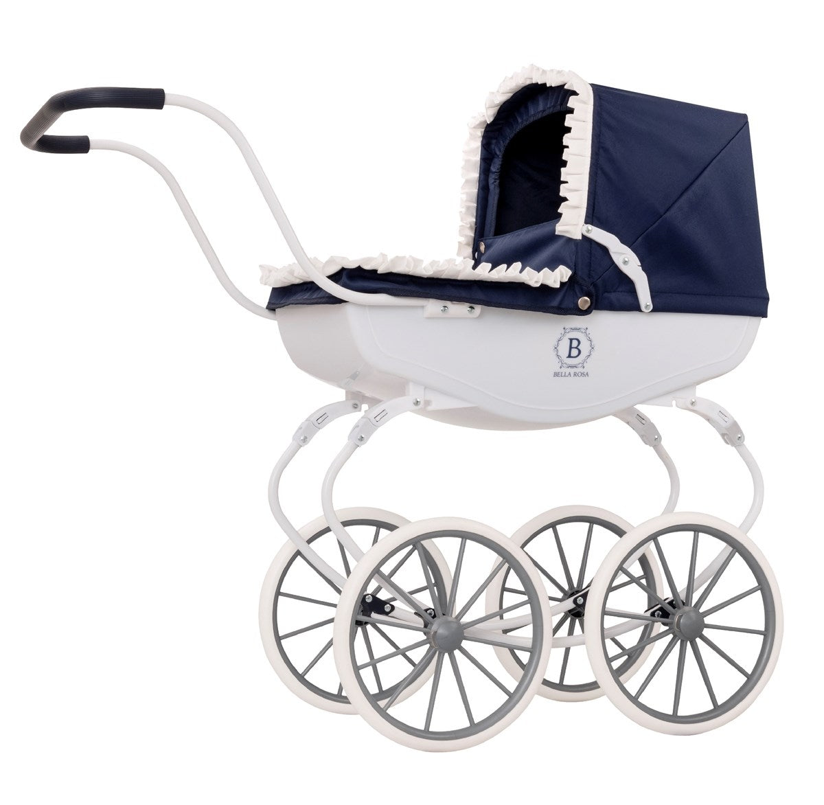 Halsall Toys Bella Rosa Dolls Pram with Baby Joy Doll Bundle, 3+ years