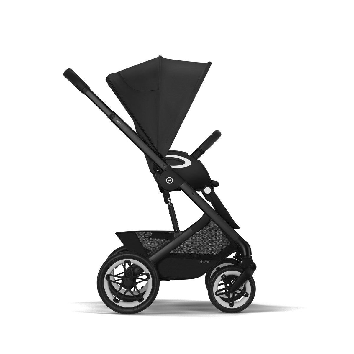 Cybex Talos S Lux Pushchair + Cot, Moon Black