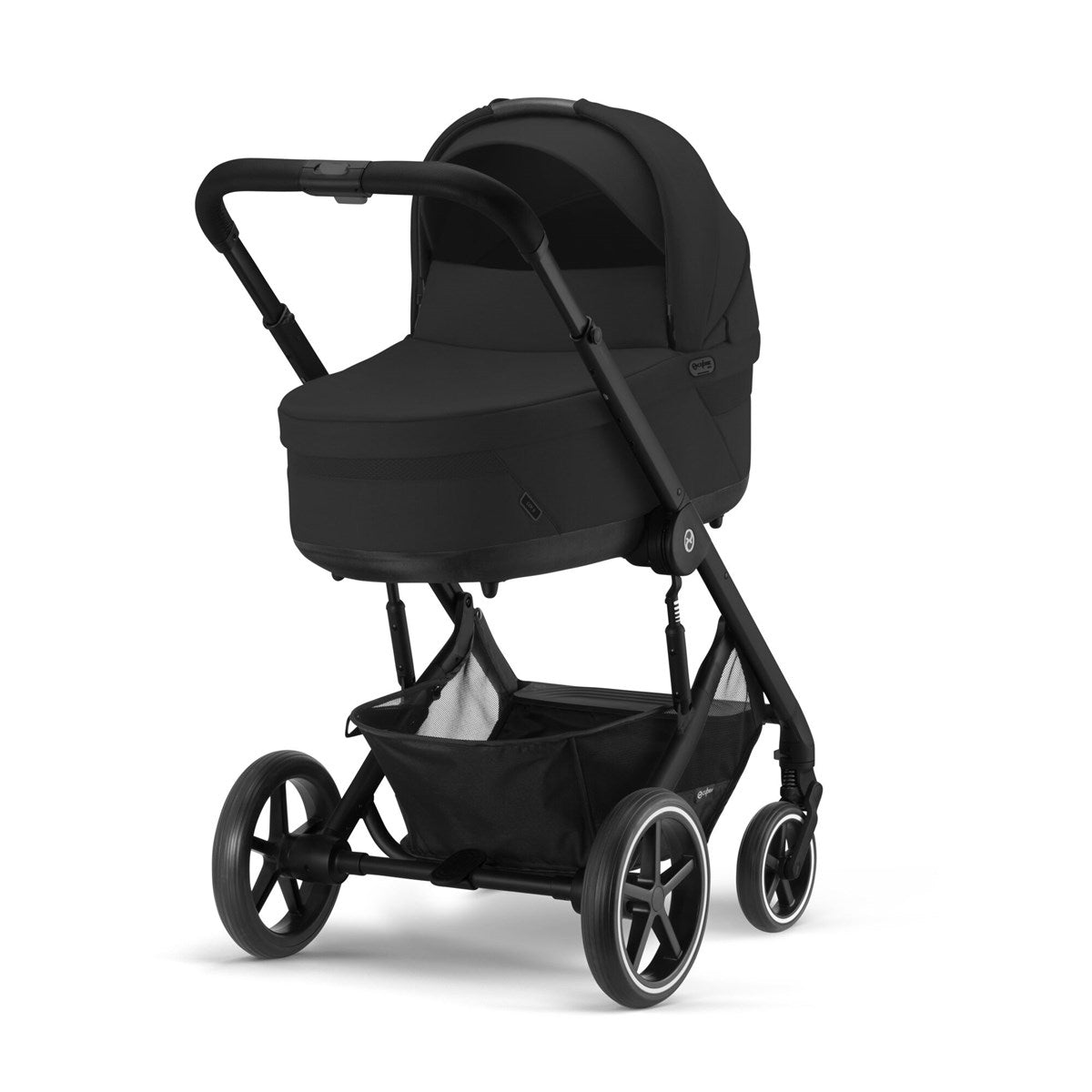 Cybex Balios S Lux Essential Travel & Nursery Bundle, Moon Black