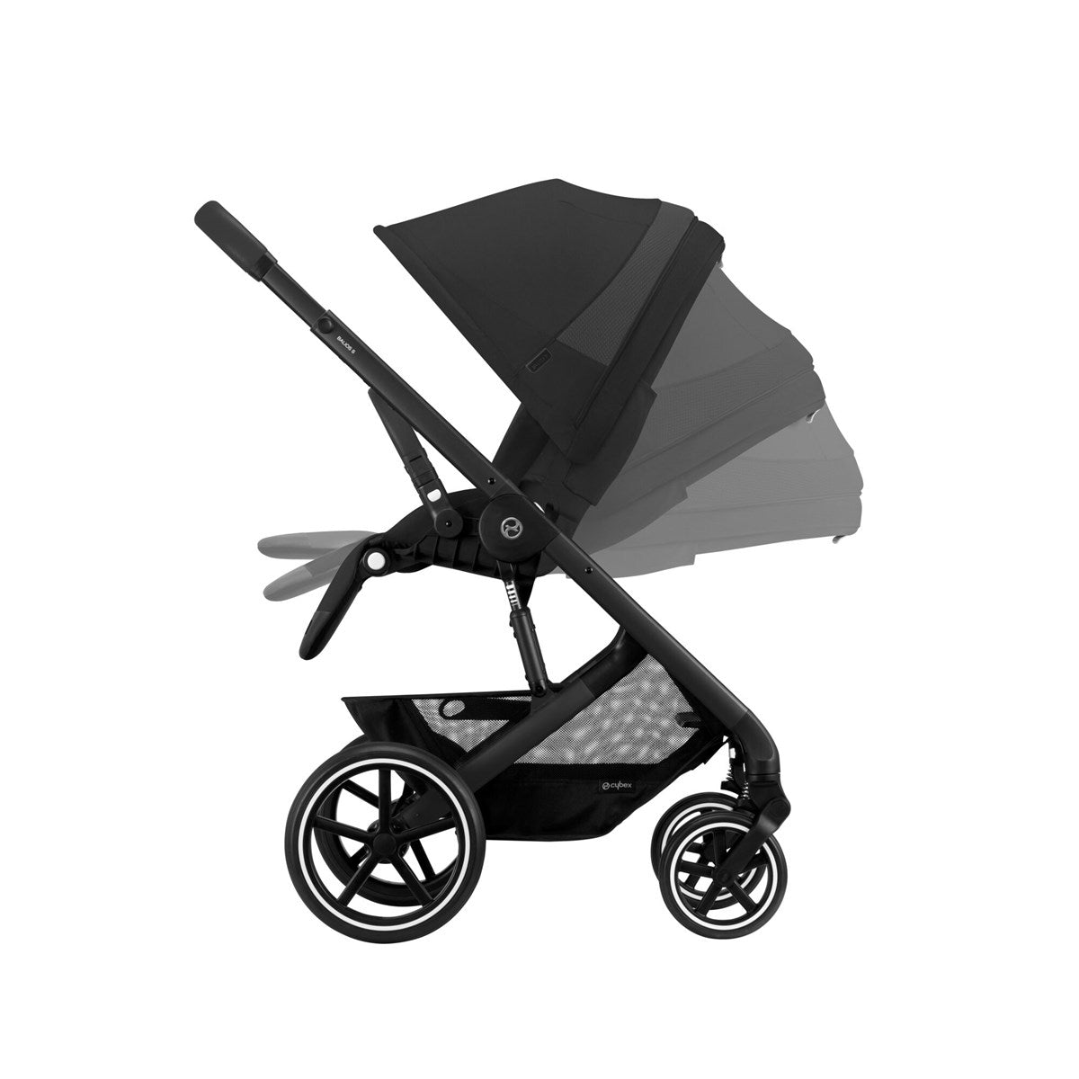 Cybex Balios S Lux Essential Travel & Nursery Bundle, Moon Black