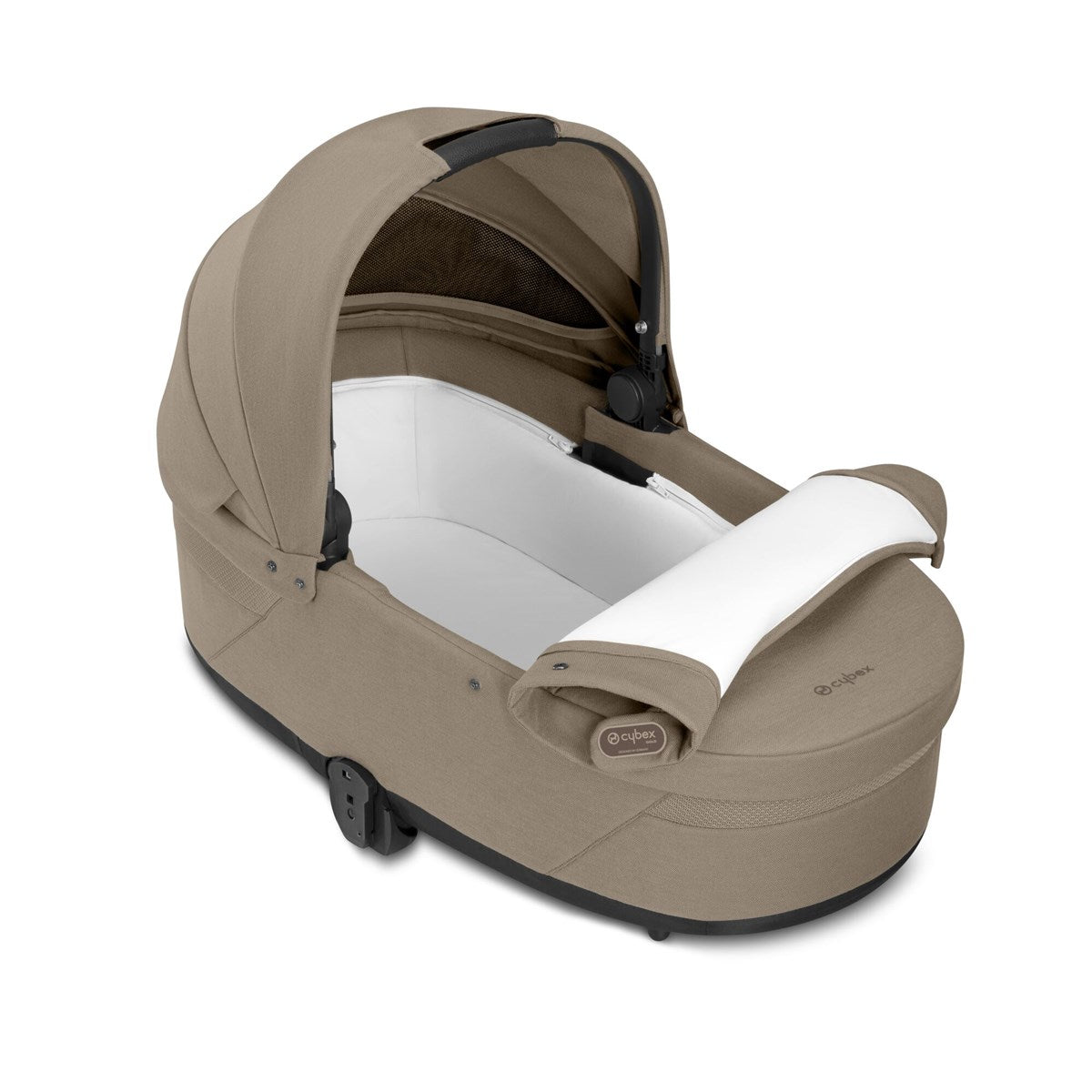Cybex Balios S Lux Essential Travel & Bundle with Cloud G Car Seat, Almond Beige