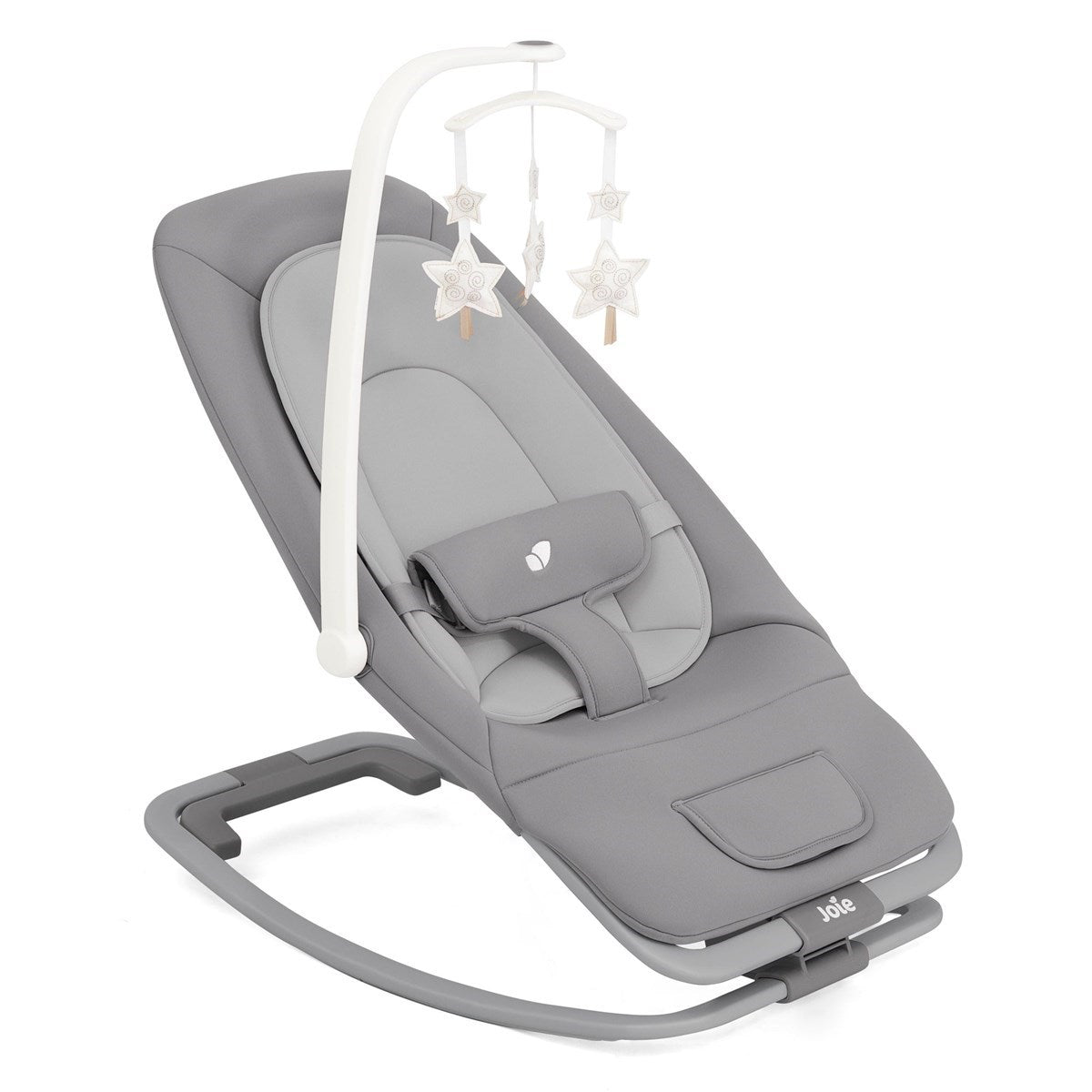 BabyLo Panorama XTi Premium Travel System & Starter Nursery Bundle including Isofix Base 2, Grey on Silver Chassis