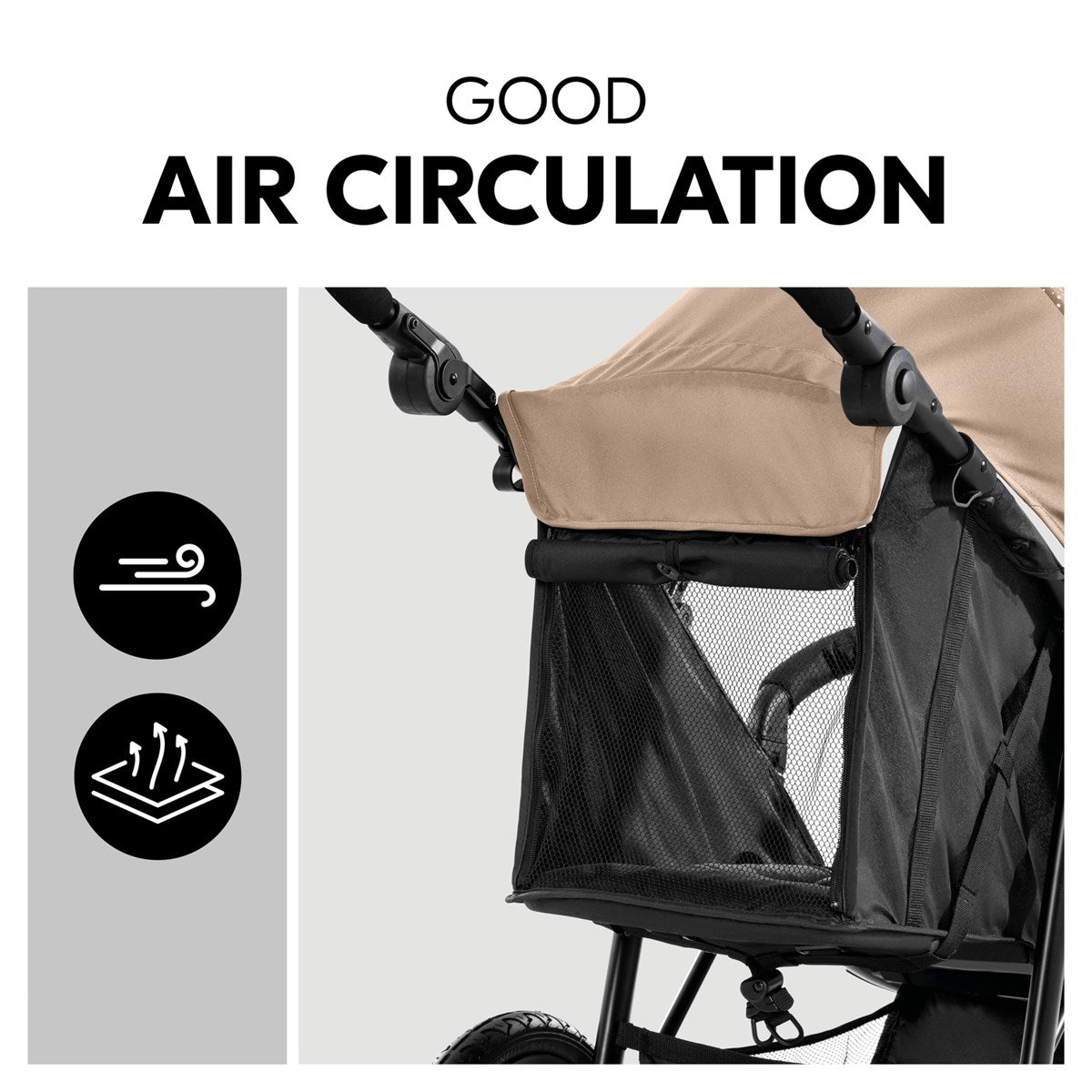 Hauck Runner 2 All-Terrain Pushchair + Raincover