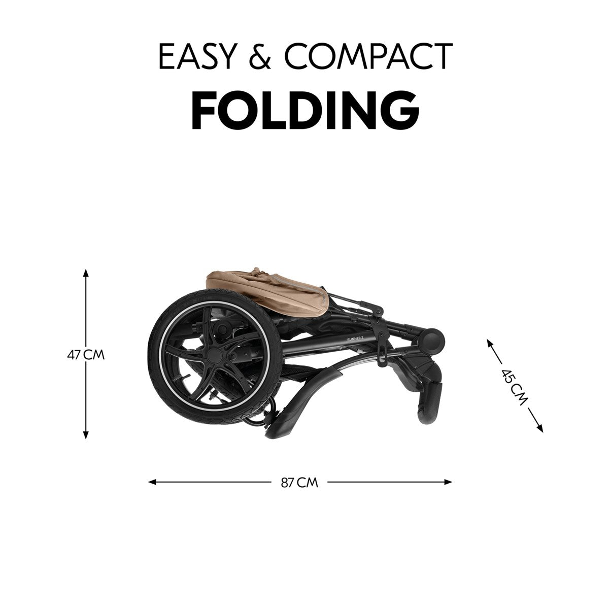 Hauck Runner 2 All-Terrain Pushchair + Raincover