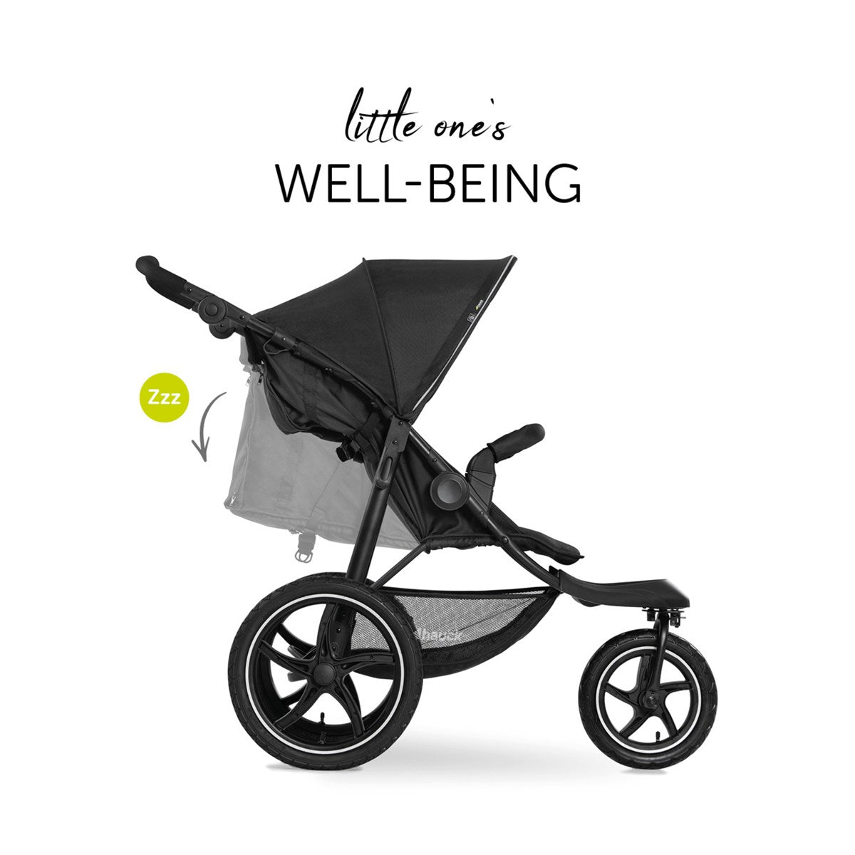 Hauck Runner 2 All-Terrain Pushchair + Raincover