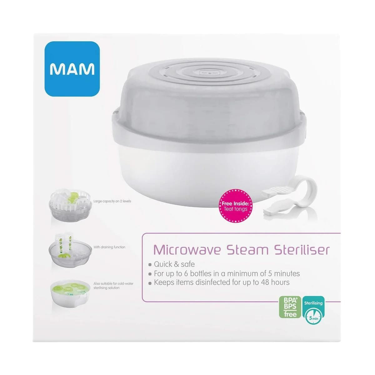 MAM Microwave Steam Steriliser