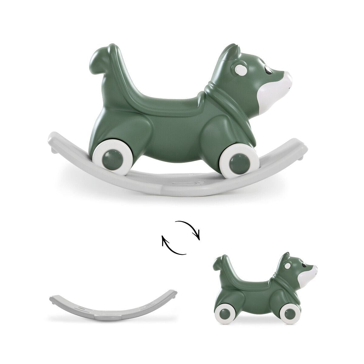 Hauck 1st Rocker Fox 3 in 1 - Ride on and Balance Board