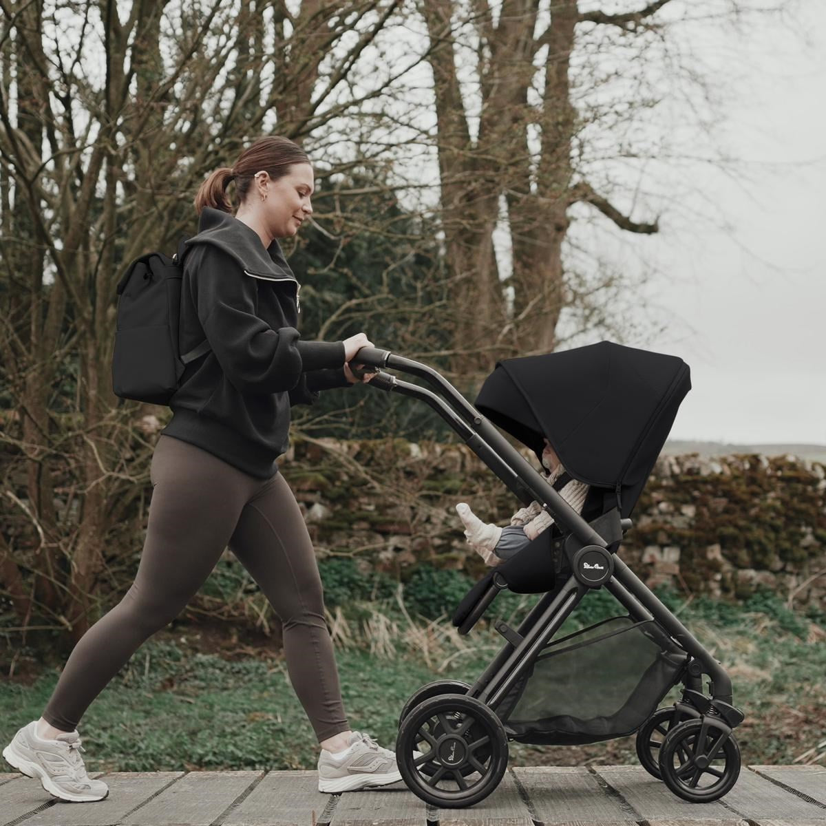 Silver Cross Reef 2 Pram + Accessory Pack, Mocha
