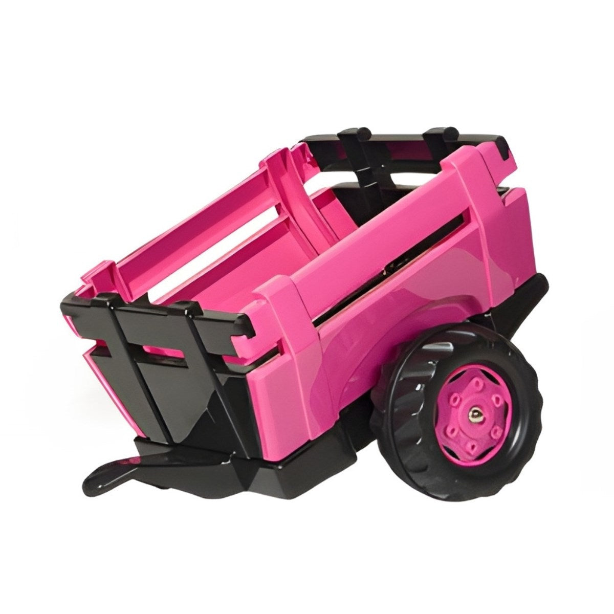 Rolly Toys Junior - Pink Tractor with Loader and Trailer