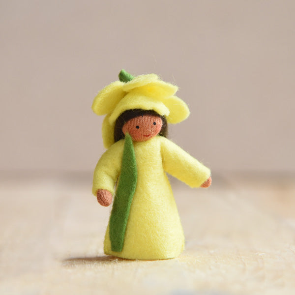 Ambrosius Daffodil Crown Fairy - Brown Skin Tone