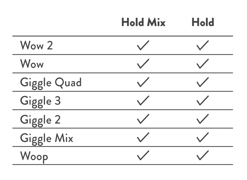 Hold / Hold Mix Car Seat Adaptors
