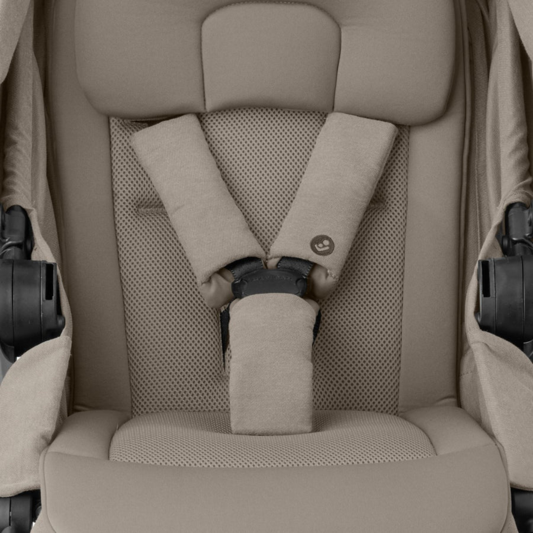 Maxi-Cosi Adorra Luxe Travel System, Twillic Truffle