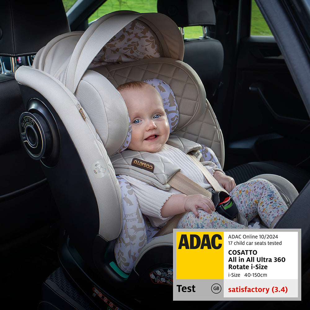 All in All Ultra 360 Rotate i-Size Car Seat Foxford Hall