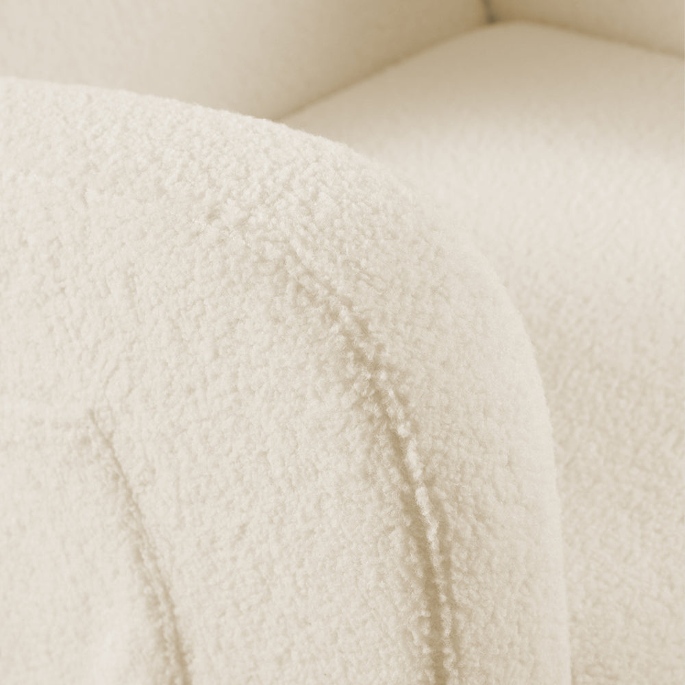 Amana Aura Nursing Chair & Stool - Dune/Yobina