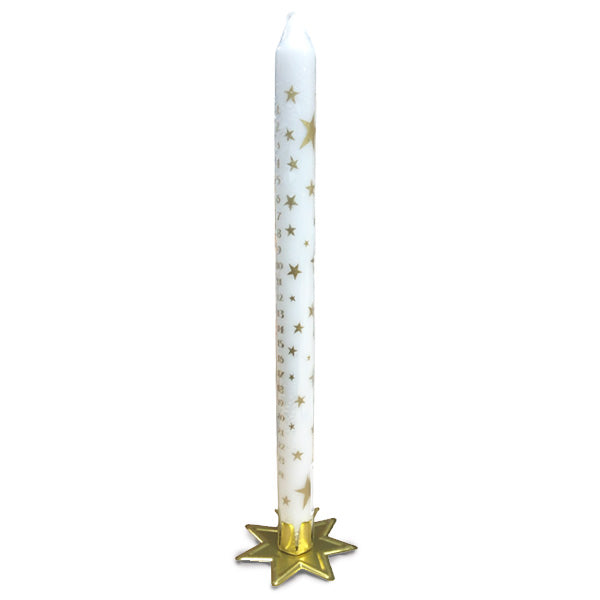 Brass Star Holder for 7/8" Candle
