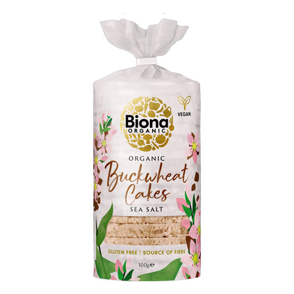 Biona Organic Buckwheat Cakes with Sea Salt
