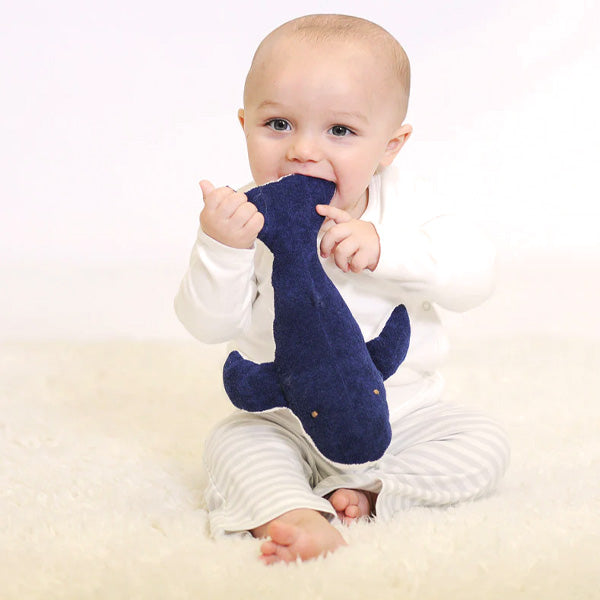 Organic Cotton Humphrey Whale Toy