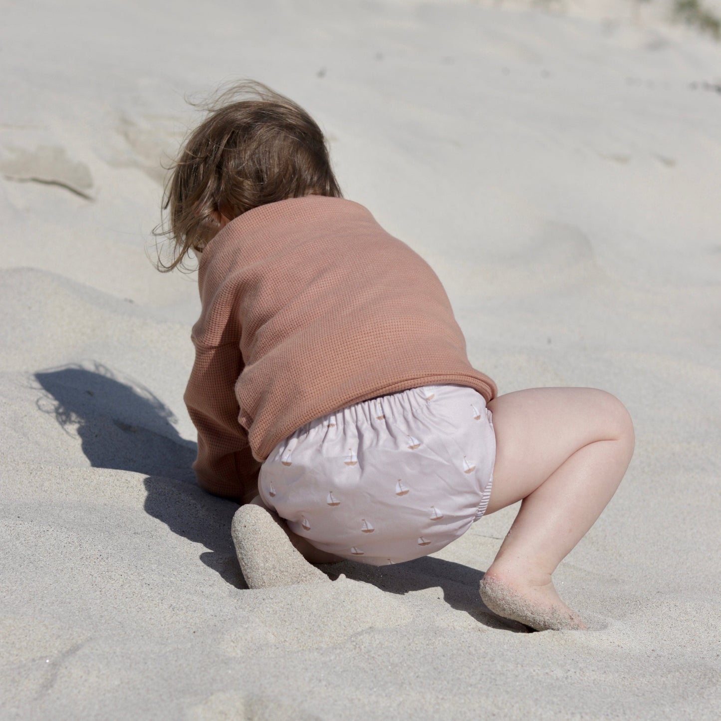 3-5 Years Toddler Reusable Swim Nappies - Bobbing Boats