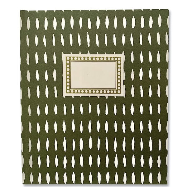 Cambridge Imprint Large Hardback Notebook Seed Dark Olive