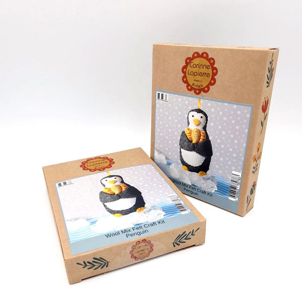 Corinne Lapierre Penguin Felt Craft Mini Kit