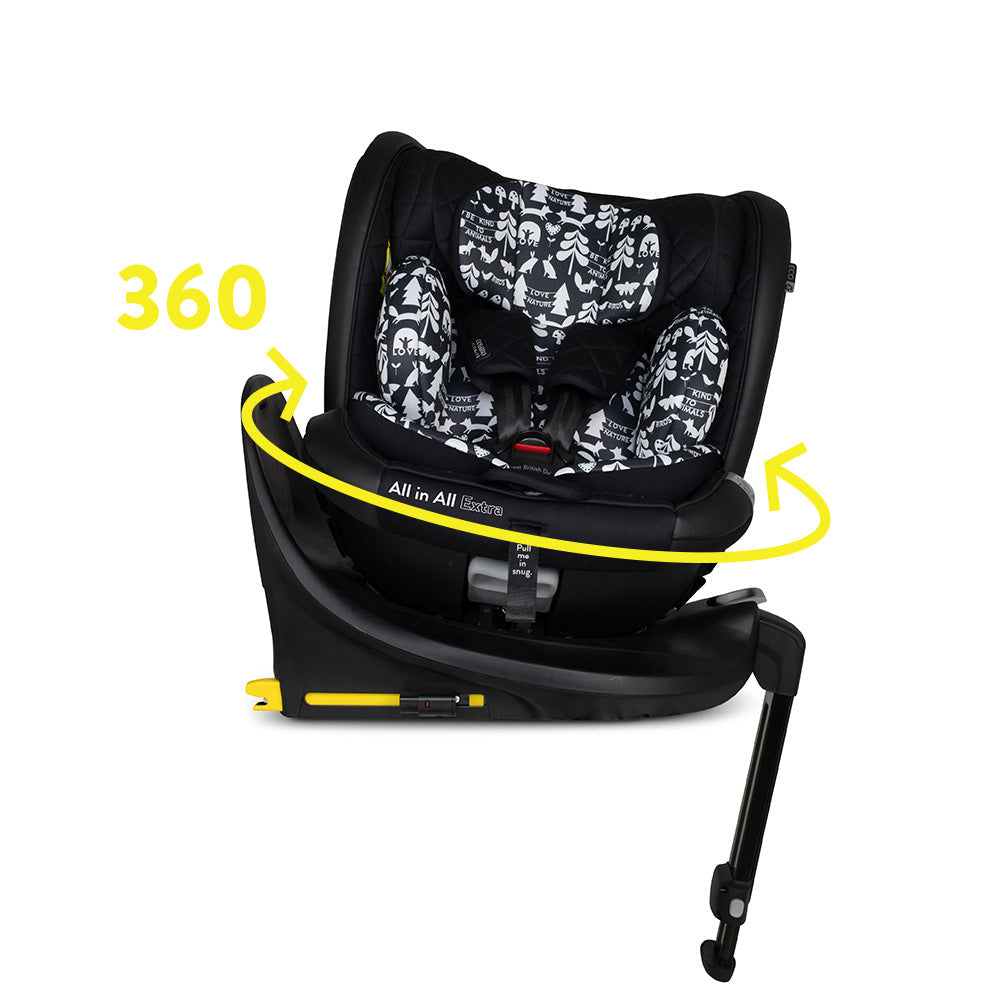 All in All Extra i-Size 360 Car Seat Silhouette