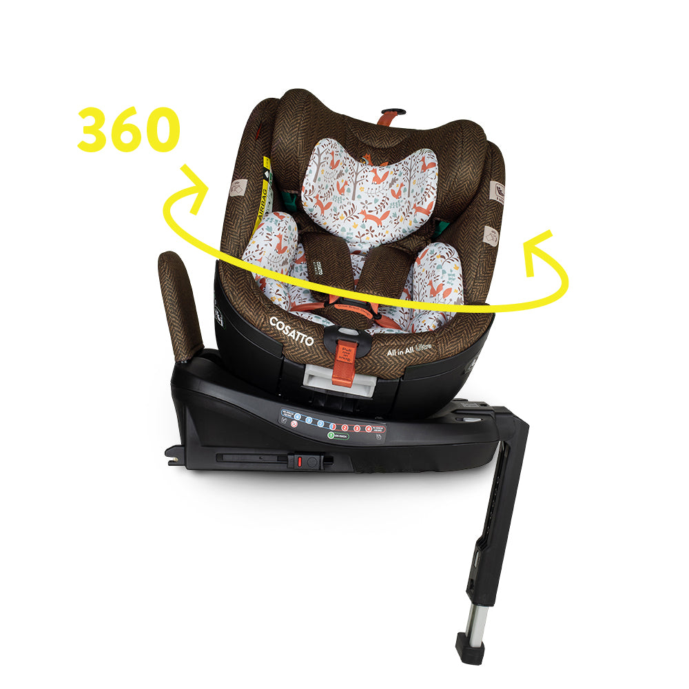 All in All Ultra 360 Rotate i-Size Car Seat Foxford Hall