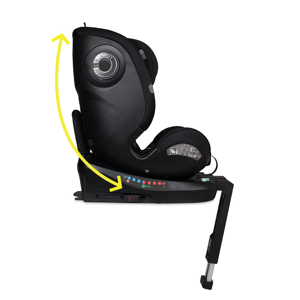 All in All Ultra 360 Rotate i-Size Car Seat Silhouette