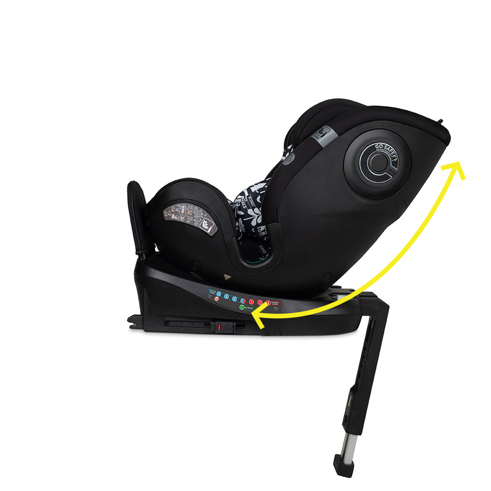 All in All Ultra 360 Rotate i-Size Car Seat Silhouette