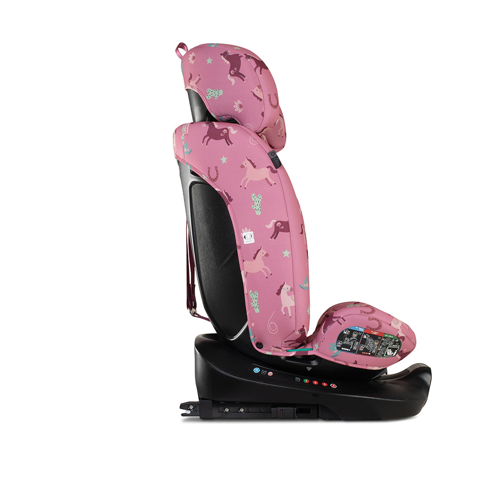 Get Set Grow Plus i-Size 360 Car Seat Pony Party