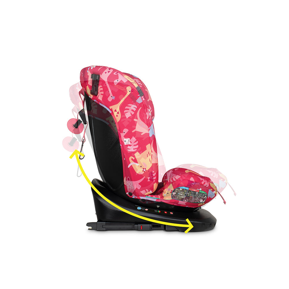 Get Set Gro i-Size 360 Car Seat Dino Delite