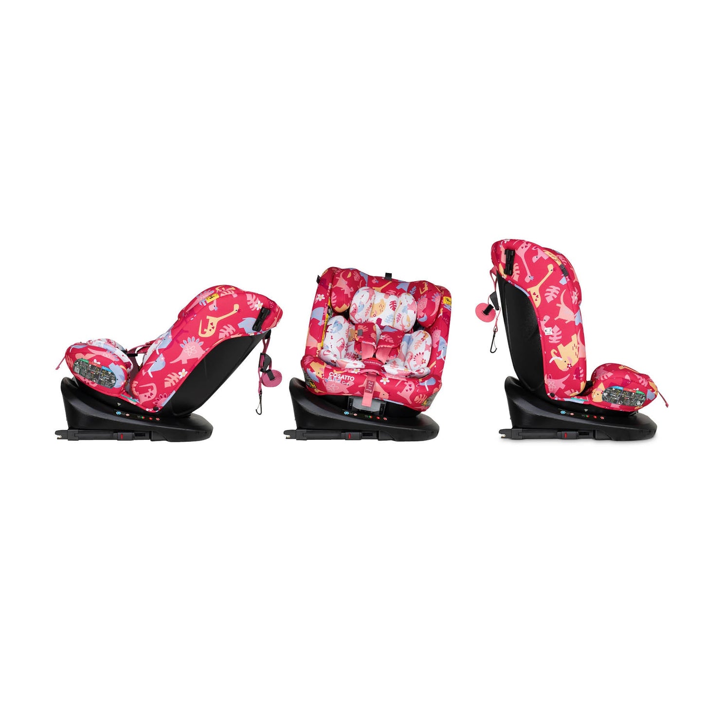 Get Set Gro i-Size 360 Car Seat Dino Delite