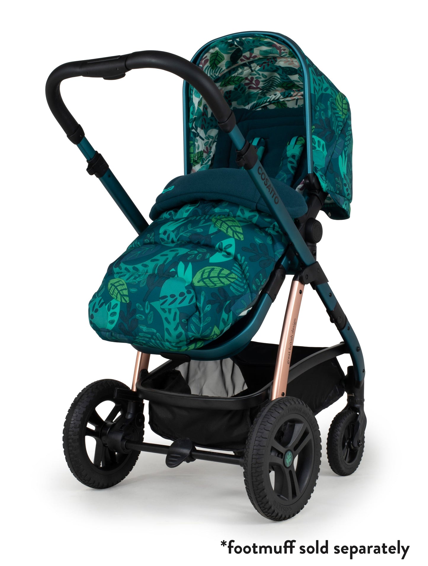 Ex Display Wow 2 Pram and Pushchair Midnight Jungle