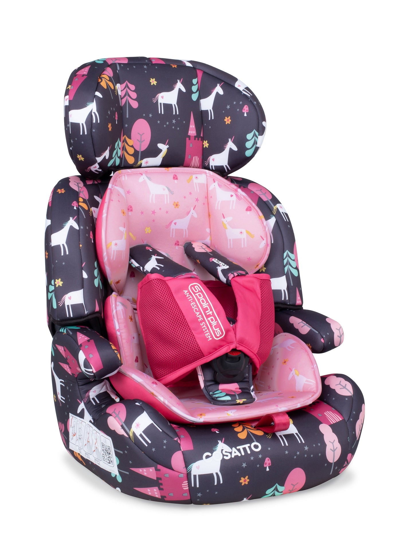 Zoomi Group 123 Car Seat Unicorn Land