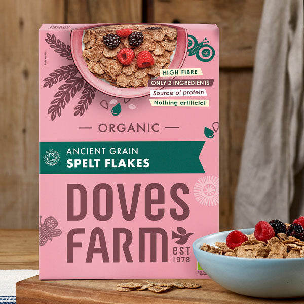 Doves Farm Organic Ancient Grain Spelt Flakes