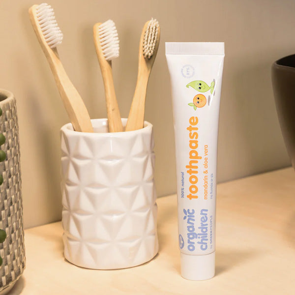 Organic Children Toothpaste - Mandarin & Aloe Vera