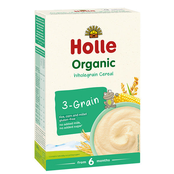Holle Organic 3 Grain Baby Porridge