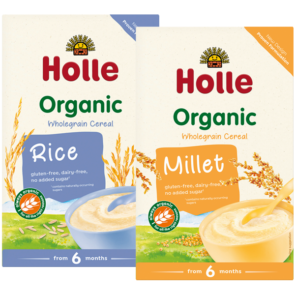 Holle Organic Baby Weaning Starter Porridge Pack