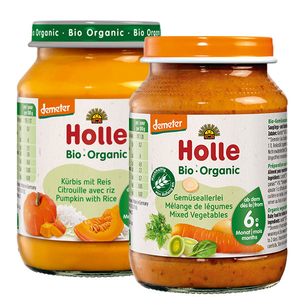 Holle Organic Baby Vegetable Lunchtime Set - 2