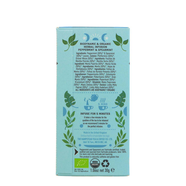 Hampstead Organic Peppermint & Spearmint Tea