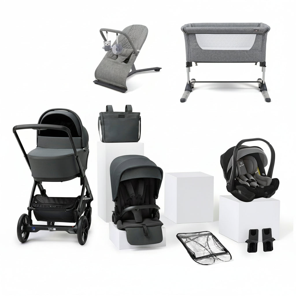Jane Keep 3in1 Travel System + Sleep Carrycot + Be Cool i-Size Car Seat + Nursery Bundle