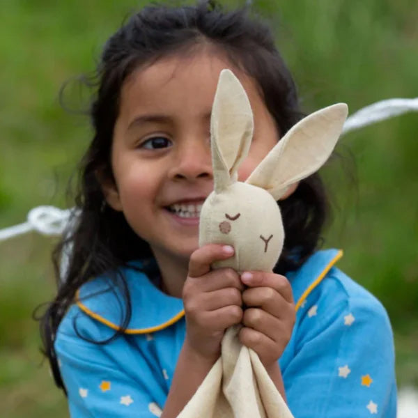 Rabbit Organic Baby Comforter Toy