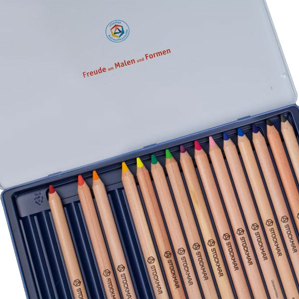 Stockmar Coloured Pencils Triangular Assortment 18+1