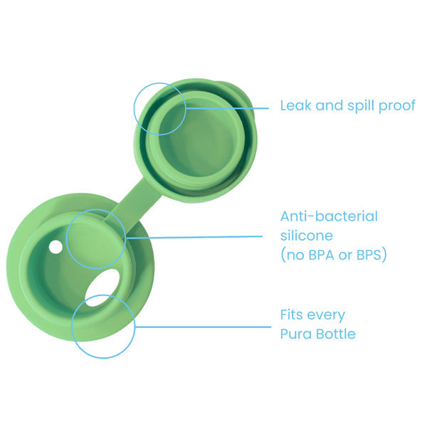 Pura Silicone Sports Top - Moss