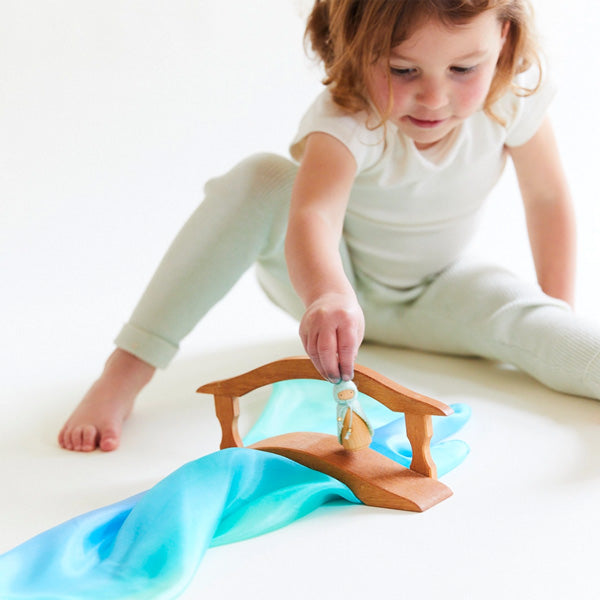 Sarah's Silks Sea Mini Playsilk